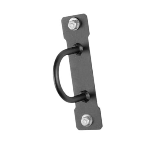 Wall Mount Anchor for Battle Rope with Ceiling Hook for Fitness, SingleSide 26HoleDia