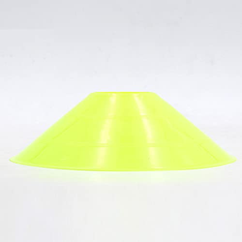 Adjustable Hurdles and Cone Set Agility Hurdles Disc Cones for Soccer Sports Plyometric Speed Training, fluorescent green