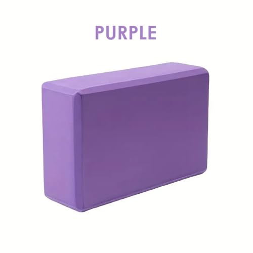 Non-Slip High-Density Yoga Foam Block – Balance & Support for Yoga, Pilates & Meditation - color: Orange