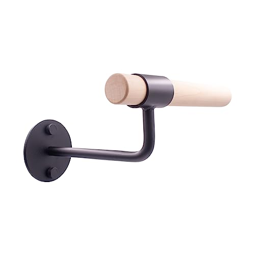 VITA Barre Wall-Mounted Single Ballet Barre, Cambre, 3 ft, Wood | Fixed Height, Made in USA, Home, Studio or Gym Exercise Equipment for Kids & Adults | Dance, Fitness, Pilates