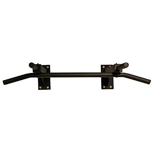 vidaXL Chinning Bar - Heavy-duty 550 lb Capacity Wall-mount Metal Pull-up/Chin-up Bar, Ideal Exercise Equipment for Home Workouts
