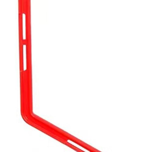 5 Pieces Agility Training Rings Sports Speed Footwork Training Equipment Ladder Exercise Set Portable Wear Resistant PP Construction Suitable for