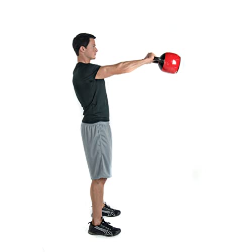 Stamina X Kettle Versa-Bell - 36 lbs Strength Training Kettlebell - Adjustable Kettlebell Weights with Smart Workout App - Kettlebell Weights for Home Workout | 36 lbs Strength Training Kettlebell; Adjustable Kettlebell Weights with Smart Workout App