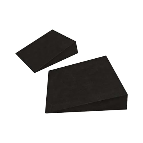 Multi-Purpose Exercise Wedge – Incline Board for Calf Stretch & Squat – Home, Gym, Pilates, Fitness, Office Break - color: 12x9x3cm