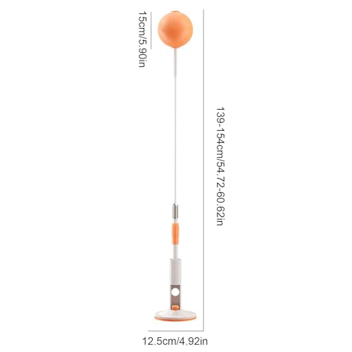 Boxing Reflex Ball Punching Bag Stand Reflex Trainer Hand-Eye Coordination - size: 154cm