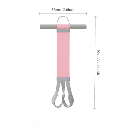 2025 New Yoga Pedal Resistance Fabric Band with Handles Anti-Broken Elastic Sit Up Pull Rope for Strength Training 120lb Full-Body Excercise Band Portable Unisex Resistance Exercise Bands
