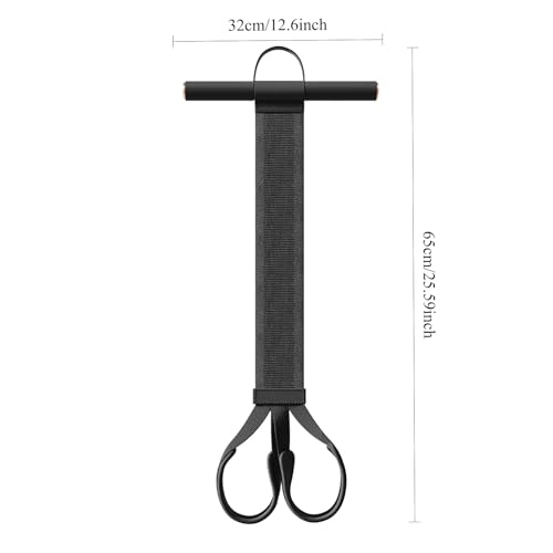 2025 New Yoga Pedal Resistance Fabric Band with Handles Anti-Broken Elastic Sit Up Pull Rope for Strength Training 120lb Full-Body Excercise Band Portable Unisex Resistance Exercise Bands