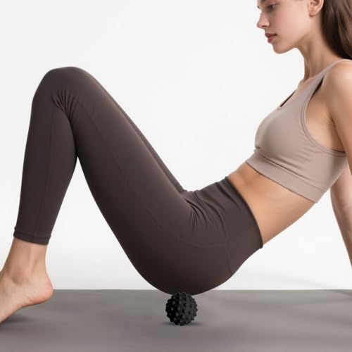 Foot Massage Ball Myofascial Release, Restore Foot Massage Roller, Massage Tool for Tight Muscles and Sore Feet, Pain Relieve from Plantar Fasciitis, Black