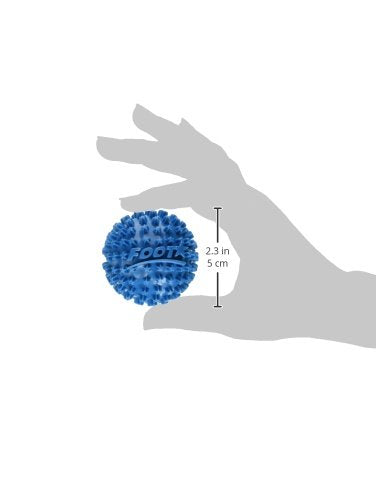 Body Back Foot Star® Massager Ball and Plantar Fasciitis Roller - Soothe Foot Stress, Discomfort, Aches, & Tightness (2-Inch, Blue)