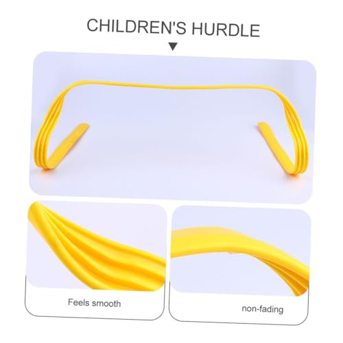 Abaodam 4Pcs Agility Training Hurdles Durable Lightweight Exercise Equipment for Football Basketball Soccer and Track for Athletes Height