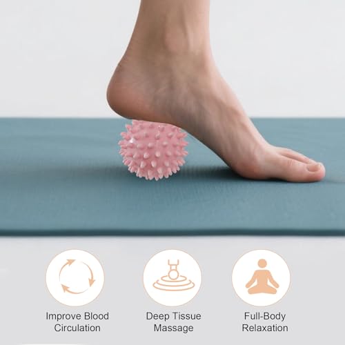 Soft Spiky Massage Balls - color: 1pink Spiky Ball