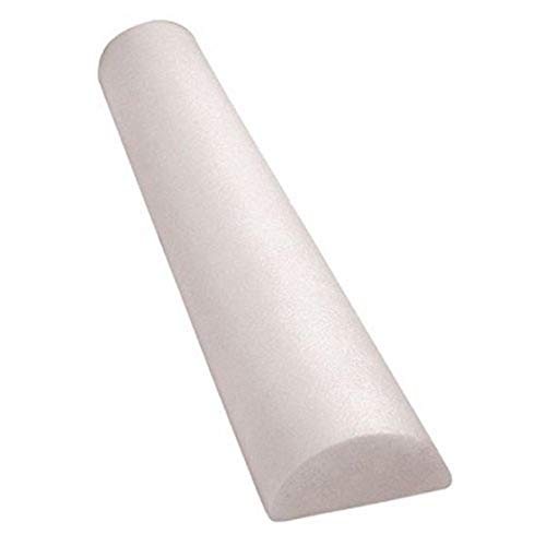 CanDo Extruded Foam Roller, Half Round, 6" x 36"