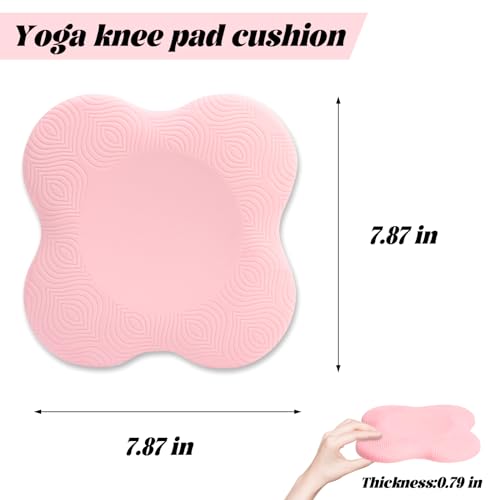 2 packs Yoga Knee Pad Mats Extra Thick for Knees Elbows Wrist Hands Head Foam Pilates Kneeling pad Yoga Knee Cushion Thick Exercise Pads for Knees Elbows Wrist Hands Head Foam Pilates Kneeling pad,Support Foam Pads for Women and Men