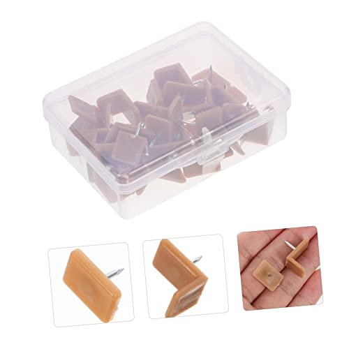 Shaped Cleat Sliders for Furniture Core Sliders Plastic Drawer Slide Socket Easy Install for Dresser Drawer Guides