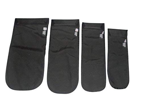 Workout Sand Filler Bags, Set of Four Sand Bags with Double Reinforced Flap top Closure Made in USA.