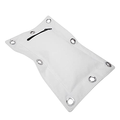 Sandbag, Wing Chun Wall Canvas Punch Empty Sandbag Target with Zipper for Boxing Muay Thai - size: Small