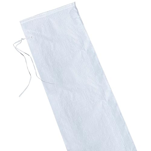 Sandbaggy 25 Ft Empty Tube Sandbags w/ UV Protection | Helps Build Earthbag Homes Faster | Sandbag Protects Homes & Businesses from Flooding | Military Grade | Similar to SuperAdobe Bags (25 ft (Pack of 25))