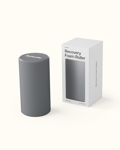 BetterMe Foam Roller for Muscle Recovery – High Density Exercise Roller for Back &Legs – Deep Tissue Massage Roller for Tension, Relief & Stretching (Stone Gray) - color: Stone Gray