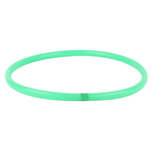 Agility Speed Rings Training Kit 10 Pcs Hollow Jumping Hoops for Kids Balance Coordination Sensory Exercise Green Plastic 35cm - size: 0.4in Width