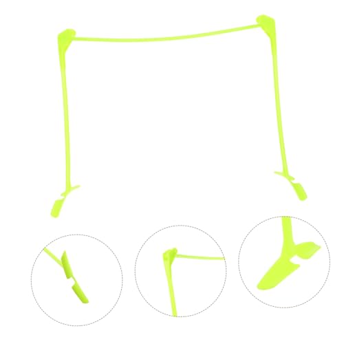 Hemoton Foldable Soccer Training Equipment with Adjustable Heights for Football Basketball and Athletic Drills Durable Detachable Practice Hurdles for Skill Development and Coordination