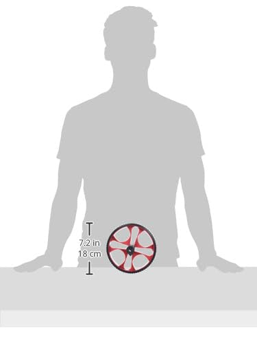 CAP Barbell Ab Wheel, Red