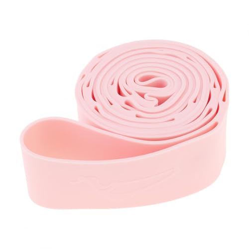 Stretching Strap with 10 Loops, 4cm Wide Food Grade Silicone Yoga Strap for Physical Therapy, Pilates & Flexibility Training, Non-Slip Full Body Stretch Band for Home Gym