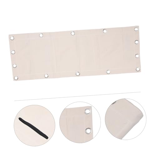 Toyvian Wall-Mounted Triplet Boxing Bag 110x40cm Empty Hanging Sandbag for Boxing Training, Fitness Workout, Martial Arts Punching Target