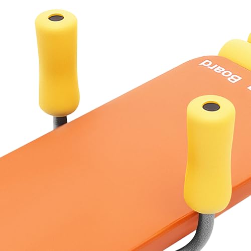Back Stretch Bench, Adjustable Length 4.76 to 5.91 Feet, Multi Level Decompression Traction Device, Portable Lumbar Cervical Spine Relaxation Stretcher, with Foam Rollers and Traction Lever, for Home Office Gym Back Neck Relief Recovery