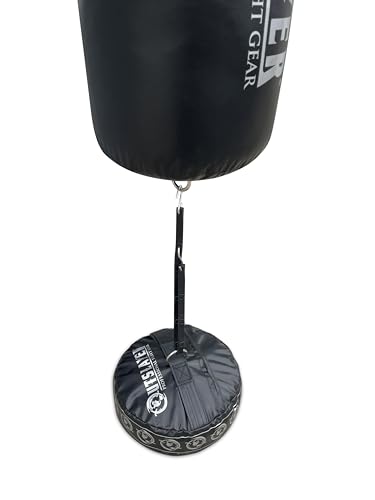Double End Heavy Bag Double End Ball Floor Anchor with Bungee Cord - style: Filled
