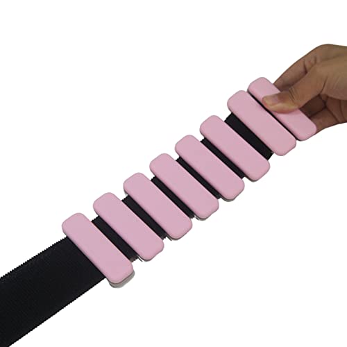 Wearable Wrist & Ankle Weights, Set of 2 (1 LB ea.), Adjustable Arm Weights Set, Weight Loss Bracelet, For Running, Walking, Jogging, Jumping, Yoga, Dance, Pilates, Aerobics, Strength Training, Women/Man. - color: Pink