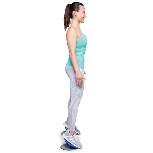 OPTP Dynamic Duo Balance & Stability Trainers (Pair) – Balance Trainer Set for Core Strength, Foot and Ankle Strengthening Equipment, Injury Recovery, Physical Therapy and Rehab Exercise - Includes Slip-Resistant Base