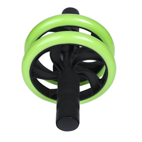 AB Wheel Roller, Exercise Abdominal Fitness Wheel, Work-out Strength-Training Roller, 11"W - color: Blue