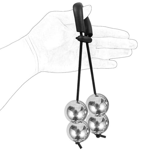 Men's Endurance Trainer, Hanging Metal Ball Exercise Ring (USF38) (4) - color: 4