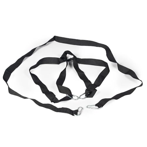 Titan Fitness Low Bar Push Pull Drag Sled with Harness, Rated 500 LB, Push, Pull, or Drag Sled for Speed Training and Agility