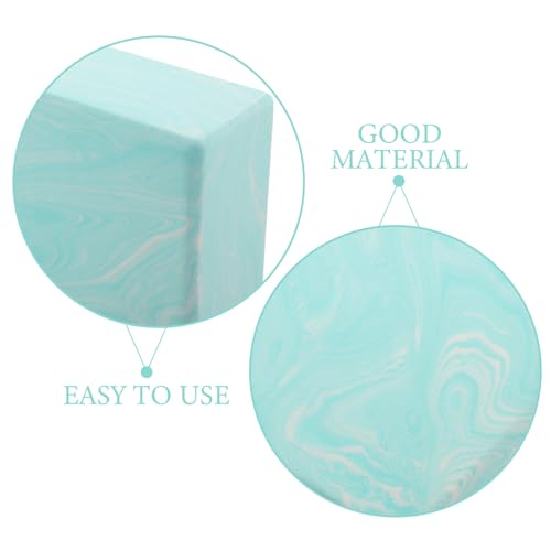 Vaguelly Non-slip Eva Yoga Block for Pilates and Dance, High Density Foam Brick with Camouflage Green Color, Stability Support Tool for Balance and Flexibility Exercises
