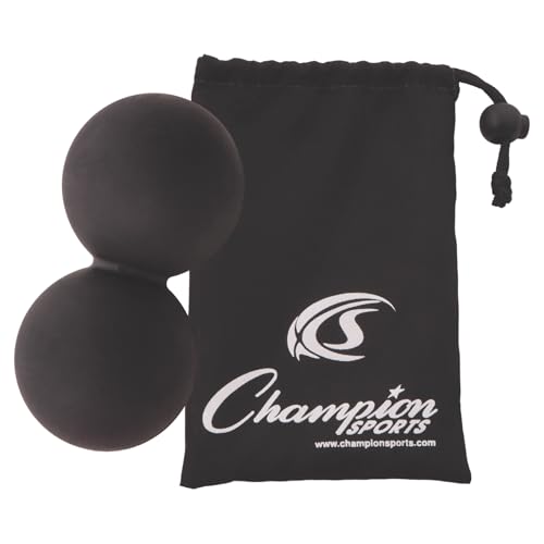 Champion Sports Massage Ball - Deep Tissue Roller Balls for Trigger Point Relief on Feet, Back, Neck, Shoulders - Multiple Styles