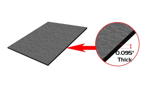 Rhino Mat Rhino-Hide Fitness Equipment Mat - 0.095” Thick PVC Floor Protector for Treadmill, Bike, Rowing & Elliptical - Non-Slip, floor protection, Noise-Reducing, Waterproof, DINP-Free, Made in USA