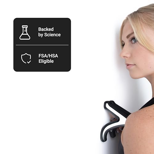 Aletha Health The Range | Deep Tissue Muscle Release Tool for Neck & Shoulders | Upper Body Massager | Headache, Neck, Shoulder Pain Relief | Suboccipitals, PEC Minor, Upper Trap | Posture & Mobility - color: White