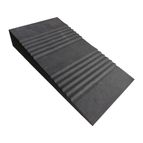 Brick EVA Foam Wedge Block Foot Incline Board Slant Non Slip Lightweight Portable Material Suitable for Stretching Home Fitness, Men High Hardness, 30cmx16.5cmx5cm