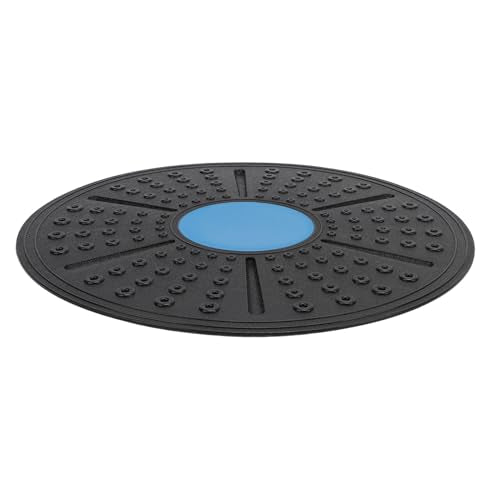 Balance Board Plastic Anti Slip Exercise Balance Stability Trainer, Core Strength Training Equipment, Portable Balance Board for Home Gym Workout and Injury Recovery