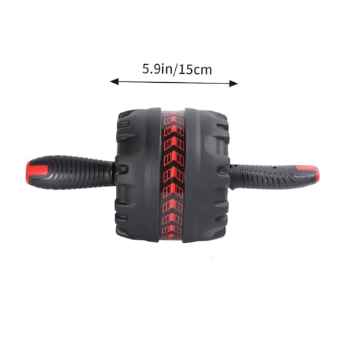 Automatic Rebound Abdominal Exercise Roller with Knee Pad Anti-Skid Steel and Rubber Ab Wheel for Home Fitness Suitable for Fitness Levels
