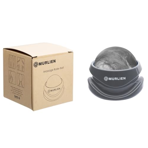 Massage Roller Ball, Tight and Sore Muscles Relief, Manual Massager, Alleviating Shoulder, Arms, Back, Legs, Calves or Muscle Tension - Gray - color: Gray