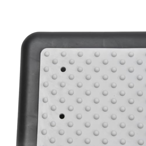 Mobility Step Stool, 16.9x13x3.5in Non-Slip Platform Riser for Adults & Seniors Safety Step Indoor and Outdoor Standing Support Portable Stair Assist for Garden Cars Bedside Shower Bathroom