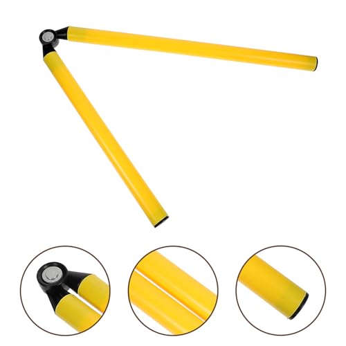 FAVOMOTO Foldable Two-Part Speed and Hurdle Training Pole in Bright Color for Football and Basketball Agility Drills