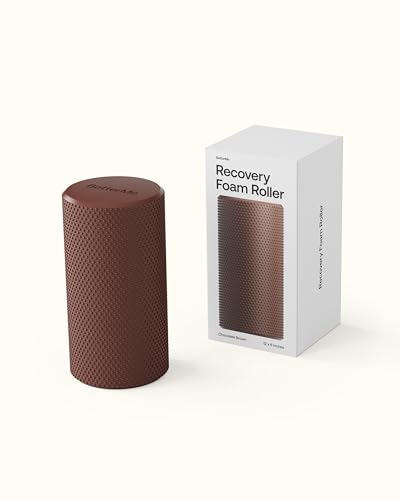 BetterMe Foam Roller for Muscle Recovery – High Density Exercise Roller for Back &Legs – Deep Tissue Massage Roller for Tension, Relief & Stretching (Chocolate Brown) - color: Chocolate Brown