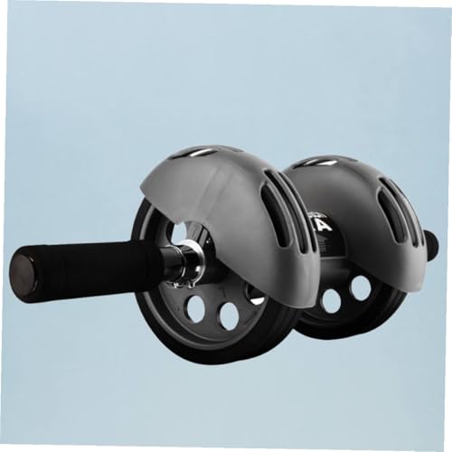 Abaodam Automatic Rebound Wheel Abdominal Roller with Kneeling Pad Wear-resistant Ab Wheel Trainer for Core Strength Muscle Building and Home Gym Fitness
