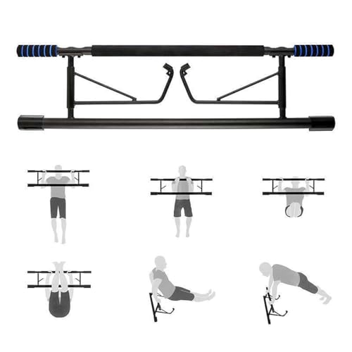 Portable Pull Up Bar for Doorway, Multifunctional Strength Training Chin Up Bar for Home Gym, No Drilling Installation