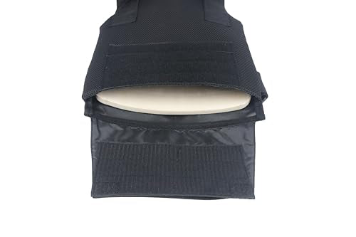 Tactical Adjustable Weighted Vest for Men and Women WODs, Strength Endurance Training Fitness Workouts Running - Quick Release, Molle System