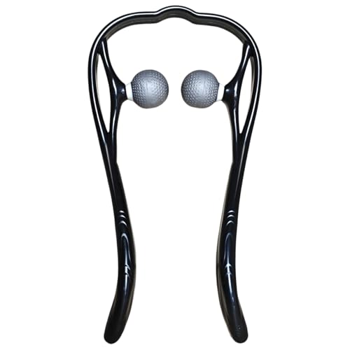 Neck Massager for Pain Relief Deep Tissue Self Trigger Point Shiatsu Shoulder & Back Massager for Neck, Shoulders, Legs, Home/Office Use