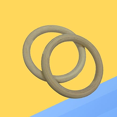 Solid Wood Gymnastic Rings Exercise Rings for Full Body Strength Workout Gymnastics Beam